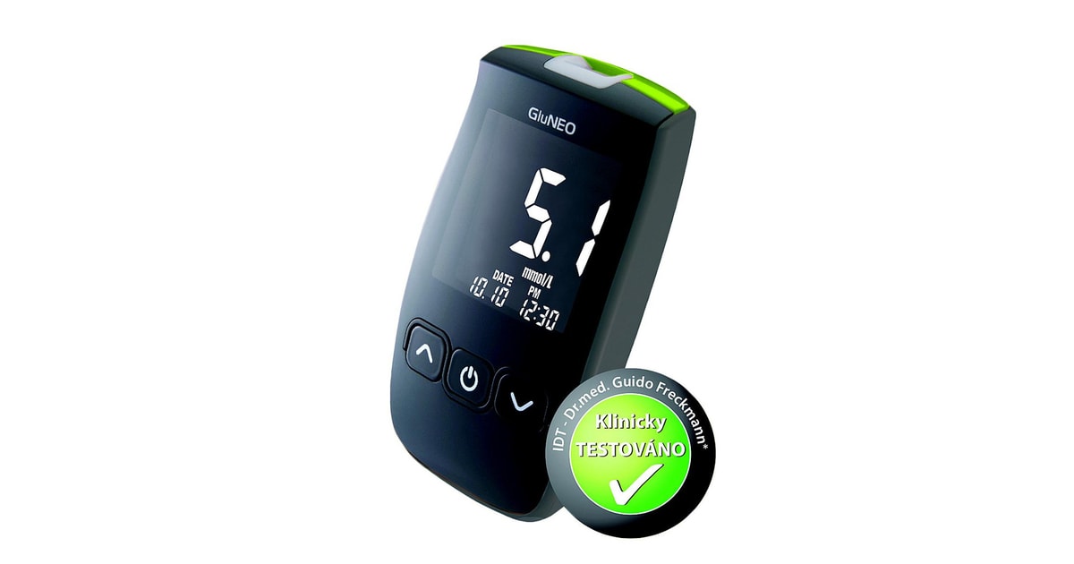 DIALEKARNA.CZ - Glukometr GluNEO - Infopia Co.,Ltd. - Glukometry ...